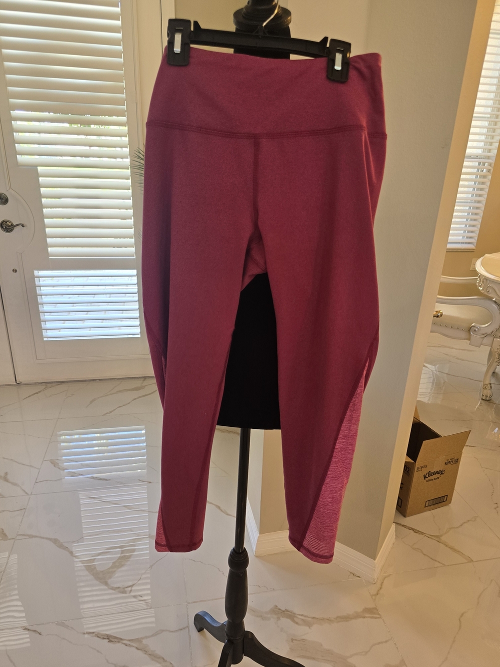 DSG Berry Seam-Panel Girls Leggings